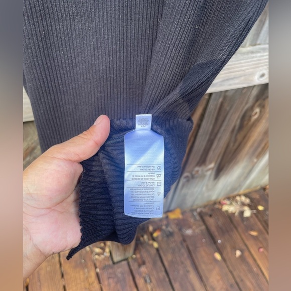 Vince Square Neck Ribbed Dress - Picture 5 of 5